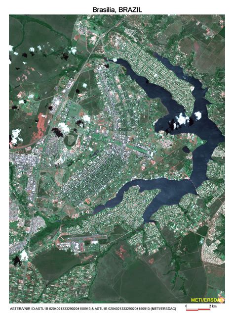 Although many entirely new capital cities have been created throughout history, brasilia from its very inception was created to be different from all the rest. Satellite Image, Photo of Brasilia Capital City, Brazil