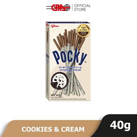Glico Pocky Cookies And Cream 40g Lazada