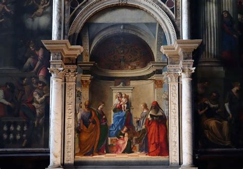 Giovanni Bellini San Zaccaria Altarpiece Close Giovanni Bellini Giovanni Pictures Of Venice