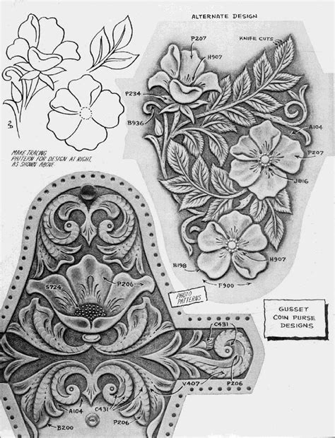 Leather carving leather tooling leather working patterns leather wallet pattern leather gifts handmade leather craft bags leather projects custom leather working patterns how to gain confidence leather pattern thought process templates printable free leather tooling design. 378 best images about leather patterns on Pinterest | Leather crafting, Leather and Stencil patterns