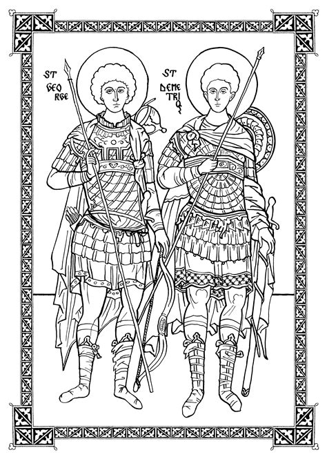 Patrick's day leprechaun coloring page 7. Announcing the Orthodox Illustration Project - Orthodox ...