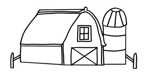 We'd love to hear from you! Barn Coloring Page - Coloring Home