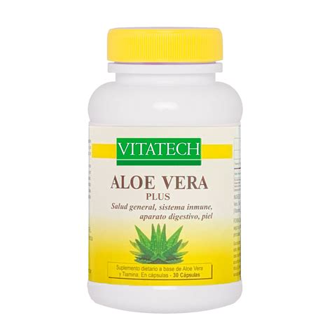 Vitatech Aloe Vera Plus x 30 Cápsulas Vitatech