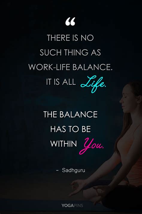 There Is No Such Thing As Work Life Balance It Is All Life The Balance