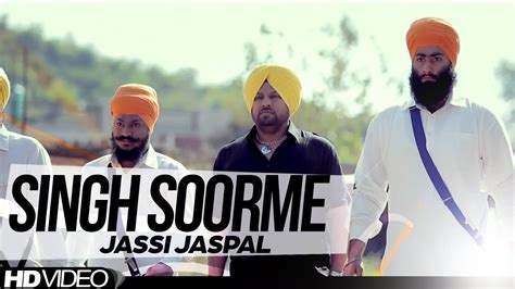 Singh Soorme Jassi Jaspal Brand New Song Anand Music Youtube