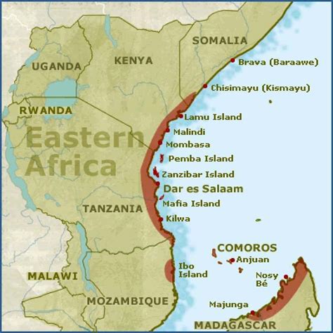 East African City States Kilwa Kisiwani And Indian Ocean Trade