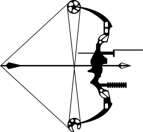 Compound Bow Silhouette