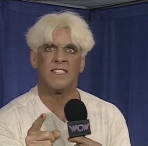 1995 Ric Flair With The Worst Haircut Possible For Him Rsquaredcircle