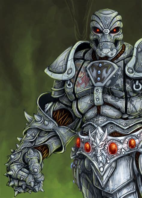 Warforged Monk Fighter Dungeons And Dragons Characters Character Art