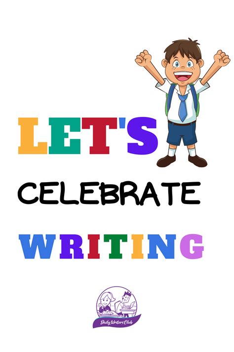 Let's celebrate writing | Teaching writing, Writing, Lets celebrate