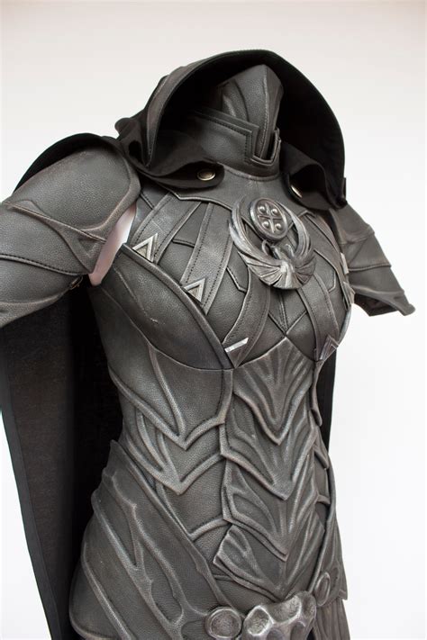 Female Nightingale Skyrim Armor Cosplay Halloween Larp Etsy