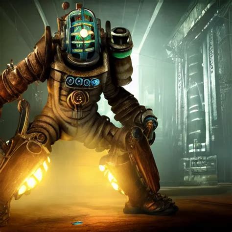 Isaac Clarke As A Bioshock Big Daddy Unreal Engine 5 Bioshock