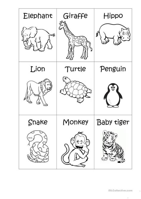 Zoo Animals Big Or Small English Esl Worksheets For Distance Learning