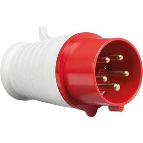 16 Amp 4 Pin Industrial Plug And Wall Socket Waterproof Shopee Malaysia