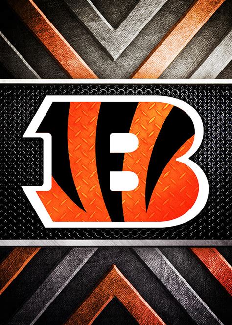 Cincinnati Bengals Logo Art Digital Art by William Ng