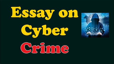 Essay On Cyber Crime Youtube