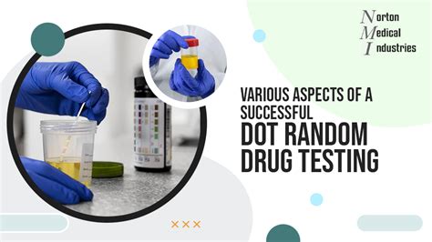 Various Aspects Of A Successful Dot Random Drug Testing