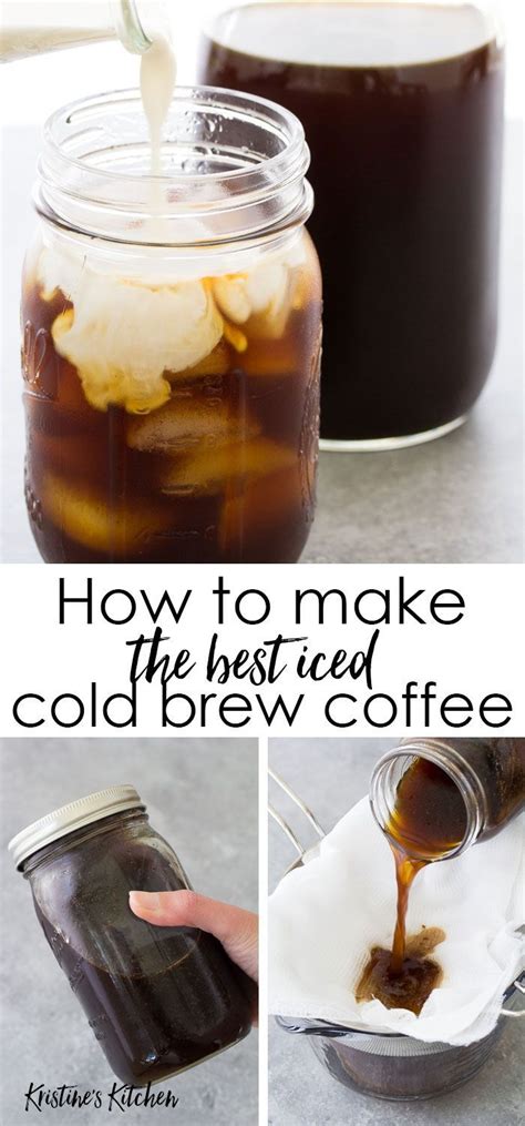 How To Make The Best Cold Brew Coffee