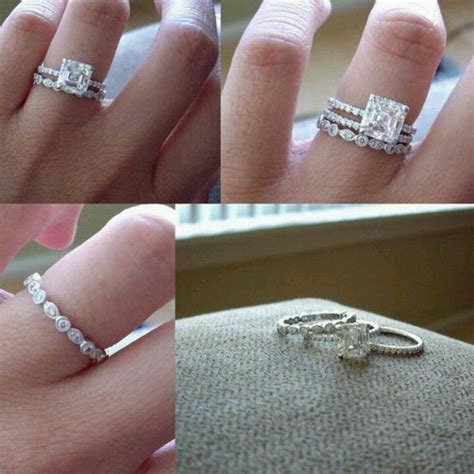 Stacked Wedding Band Totally Copied This Trend Stacked Wedding
