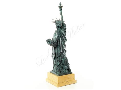 Xxl Bronze Statue Of Liberty Bronze Sculpture Large Modern Etsy
