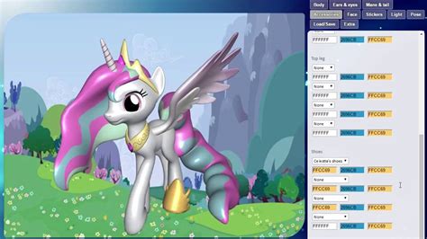 My Little Pony 3d Pony Creator Game Lets Make Princess Luna Best