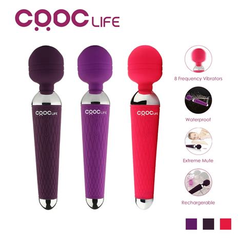 Buy Online CRDC Powerful Vibrator For Woman Speed AV G Spot Magic Wand Vibrators Massager