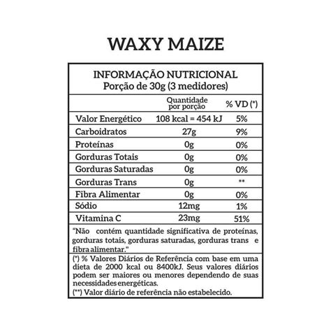 Waxy Maize 1kg New Nutrition Planet Fit