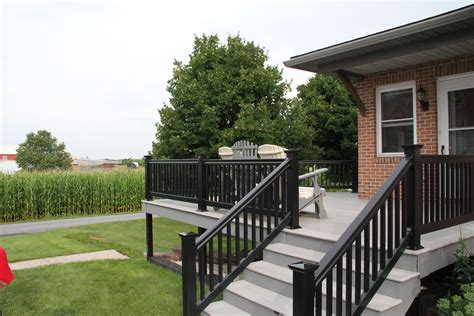 Pin by Penn Fencing Inc on Black Vinyl Railing | Vinyl ...