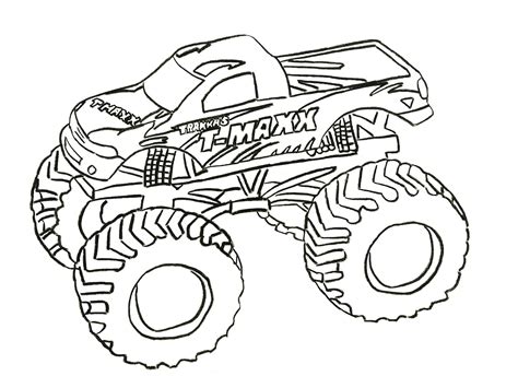 Grave digger monster truck colouring pages coloring sheets page. Free Printable Monster Truck Coloring Pages For Kids