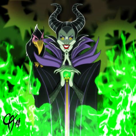 Maleficent By Cahnartist On Deviantart
