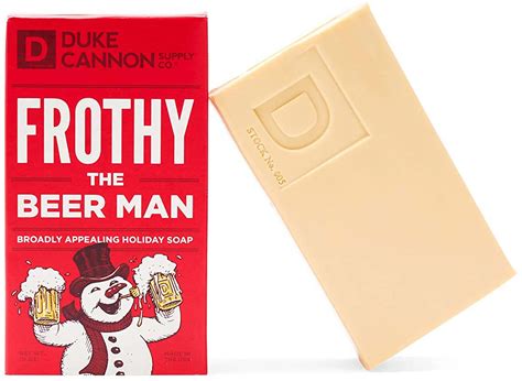 Duke Cannon Supply Co Big Ass Brick Of Frothy The Beer Man Soap Free Shipping Over 49