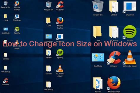 2 Guides On How To Change Icon Size On Windows 10