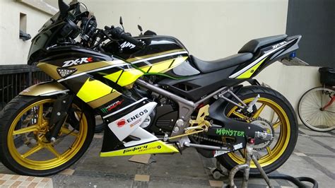 Stiker ninja rr hijau 2014. 100 Gambar Motor Ninja Rr Hitam Kuning Terkeren | Gambar ...