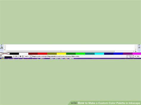 How To Make A Custom Color Palette In Inkscape Steps