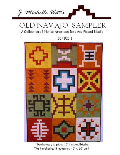 Old Navajo Sampler Series I J Michelle Watts Native American