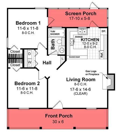 House Plans Under 800 Sq Ft Traditional House Plans 800 Sq Ft Floor