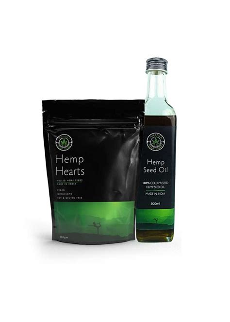 Hemp Hearts And Hemp Seed Oil Combo Offer Ananta Hemp Works