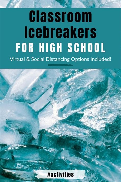 Classroom Icebreakers For High School In 2020 Classroom Icebreakers