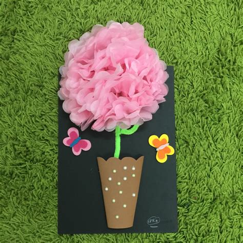 My Lovely Motherhood Easy Tissue Paper Craft For Kids