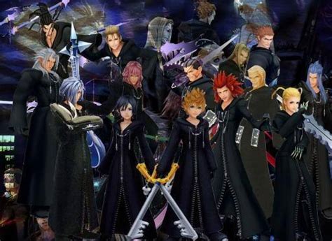 Organization Xiii All Characters In The World Photo 14822258 Fanpop