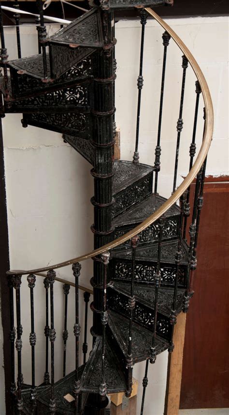 Antique Spiral Staircase Made Of Cast Iron 19th Century At 1stdibs