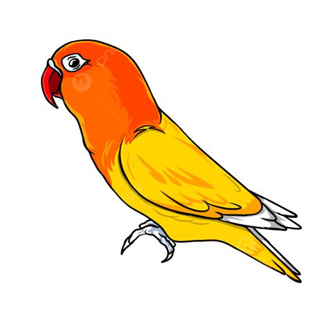Gambar Logo Burung Lovebird Png Vektor Psd Dan Clipart Dengan