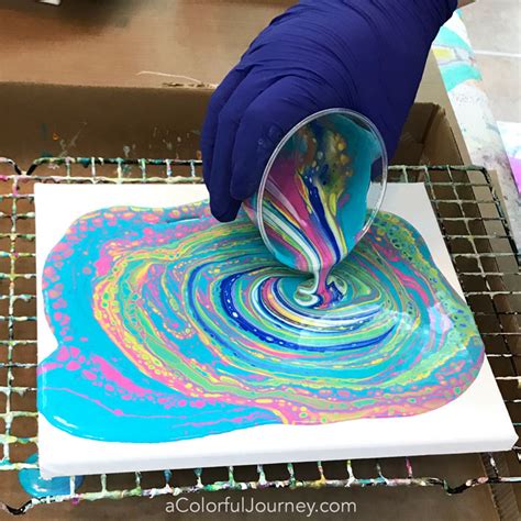 Paint Pouring Palooza In Person Workshop Carolyn Dube