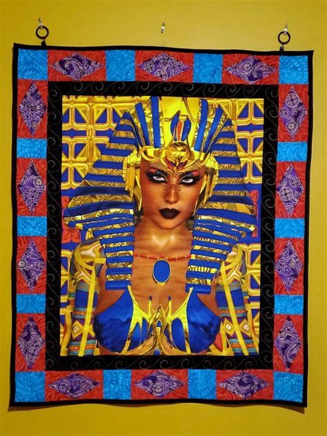 Handmade African Art Quilt African Queen Quilt Wakanda Art Etsy Art