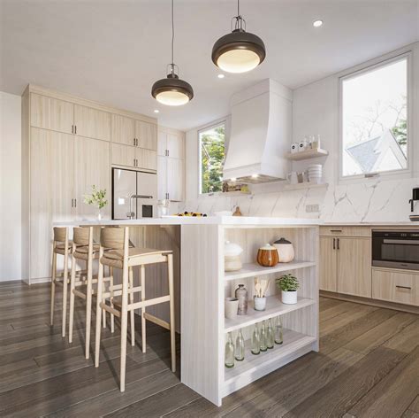 White Washed Oak Cabinets Lights Up Your Home
