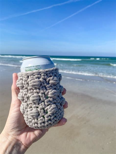 Boxed Bead Koozie Crochet Pattern Instant Download Etsy Koozie