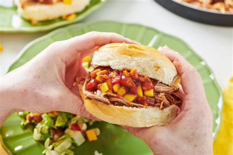 Easy Slow Cooker Barbecue Pulled Pork Loin Recipe — The Mom 100