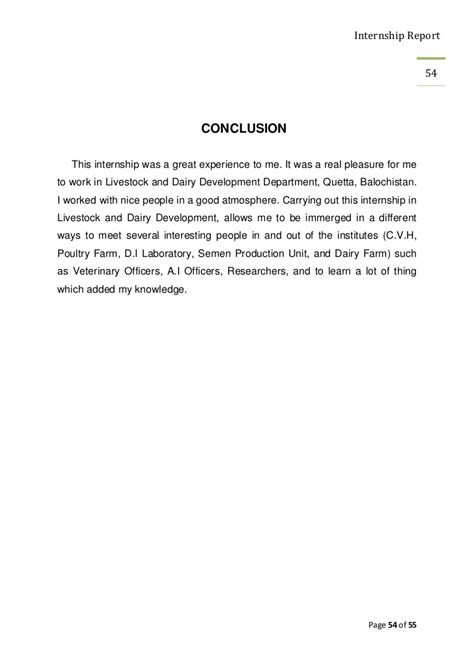 Ii letter of transmittal june 1, 2014 dr. Internship report Of Final Professin DVM