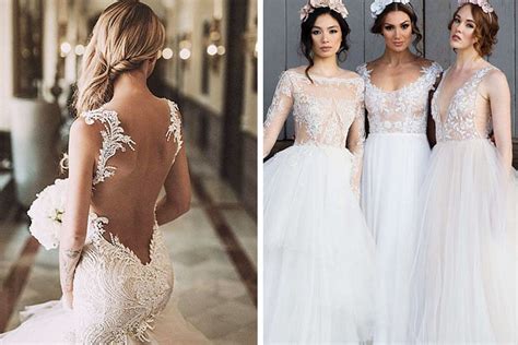 sheer and sexy 14 wedding dresses for the summer bride