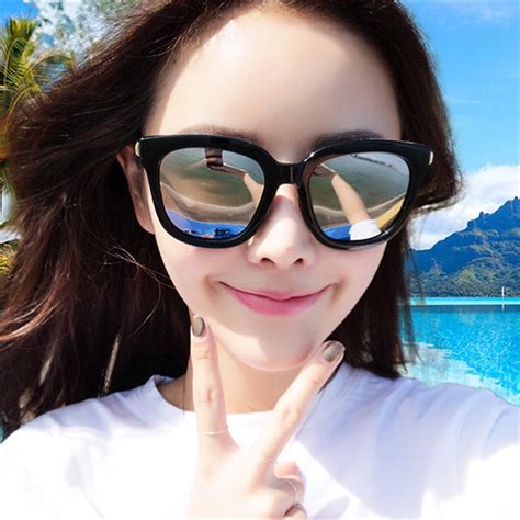 2017 New Korean Style Fashion Star Lovers Sunglasses Colorful